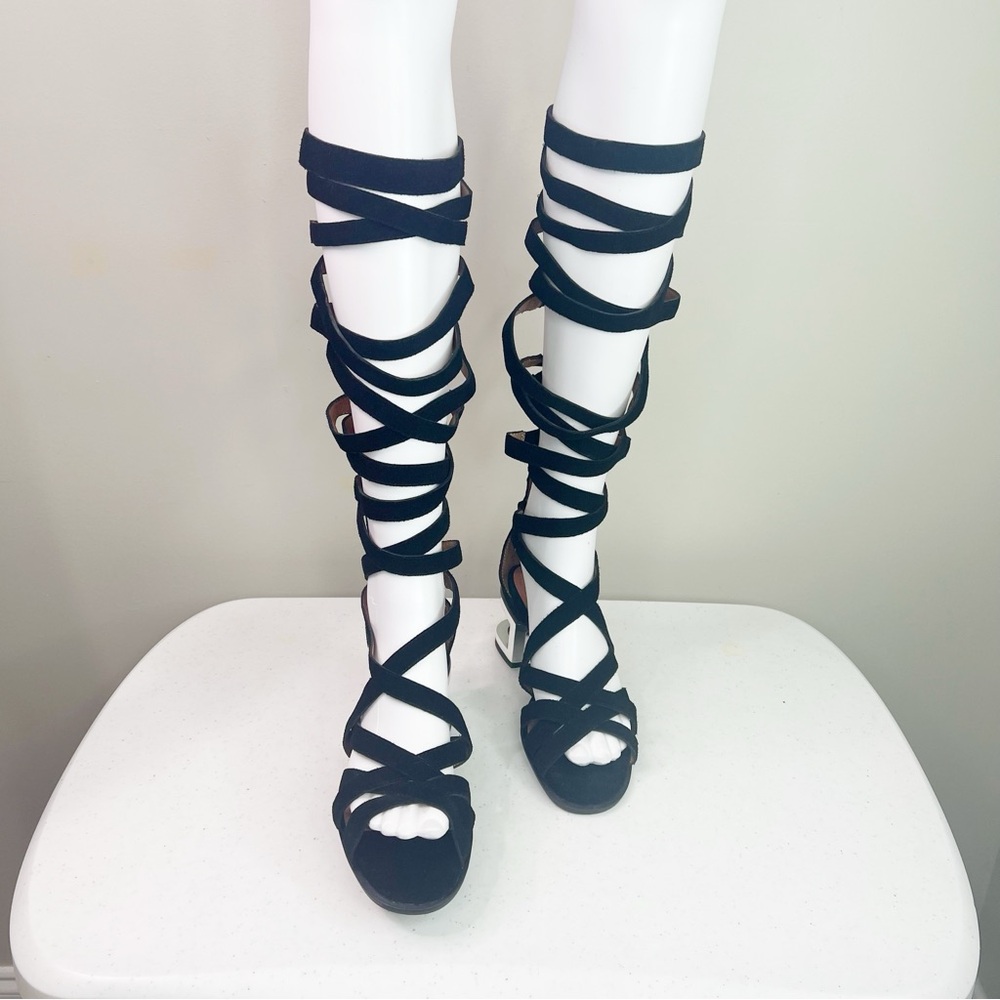 JEFFREY CAMPBELL Enyo Knee High Gladiator Size:8. #30 - Picture 4 of 10
